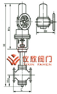 气动活塞式切断阀常温型